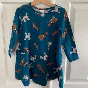Hanna Andersson Doggy Swing Dress 100 / US 4